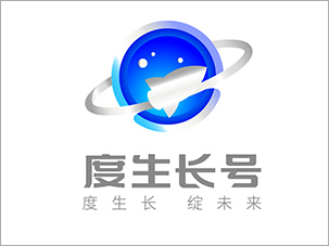 百度大学度生长号品牌logo设计案例